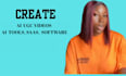 create ai  ugc videos for ai tools, saas and software