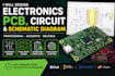 design electronics pcb , circuit and schematic diagram