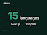 build a multilingual website from scratch in next js