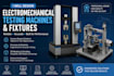 design electromechanical testing machines and fixtures