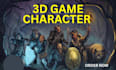 create custom 3d character models for games, animation and 3d printing