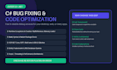 fix c sharp bugs, errors, and issues in your application
