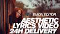 create beat sync lyrics video for your song