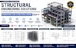 structural drawing load calculation etabs staad pro analysis foundation plan USA