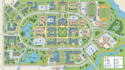 create campus wayfinding maps, directional maps and guest map
