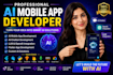 do ai mobile app development, ai chatbot, ai app developer