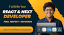 be your full stack react next js developer