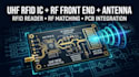 integrate uhf rfid ic, rf front end, antenna and reader for your system