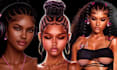 create custom 3d mesh hair for second life vrchat vtuber sims 4 sansar imvu