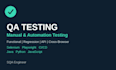 do manual and automation QA software testing