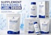 design supplement packaging bottle labels and product labels