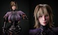 model 3d game character, facial rig, full body rig, animation