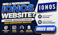 build ionos website design ionos redesign ionos website development expert