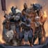make a custom dnd party character illustrations