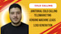 cold calling janitorial cleaning, janitorial service cold caller cold calling