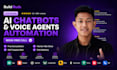 build custom ai chatbot using llm, chatgpt and prompts