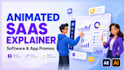 create an animated saas explainer video software promo saas video saas ad