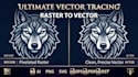 vectorize artwork for printing, t shirts and merchandise