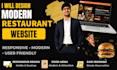 build a restaurant website