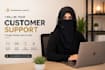 provide customer support, live chat and email support