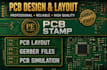 design and simulate  microwave circuit especially power amplifier and pcb
