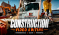 edit your professional construction videos for social media
