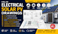 do electrical solar pv drawings sld bess interconnection plans conduit routing