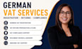 register your german vat, file vat returns and handle vat compliances