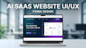 design high converting figma website UI UX saas ai startup
