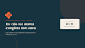 eu crio sua identidade visual e logo no canva