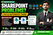 fix sharepoint list, site and automation issues