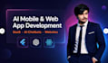 develop ai web app, mobile app, ai saas app, ai website as full stack developer