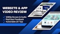 website and app usability video review
