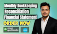 do monthly bookkeeping and financial statements