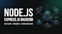 build a nodejs expressjs backend and rest API