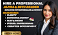 be your beta reader, romance beta reader, alpha reader, beta reader novel book