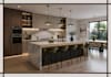 custom design your kitchen with 2d and 3d layout, materials and lighting