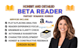 beta read critique romance beta reader beta reader fantasy fiction alpha reader