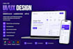 do ui ux design, web ui UX design or landing page UI design
