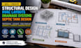 create structural design hvac layouts drainage systems septic tank design