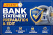 made bank statement made bank statement as you need