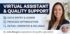 be your virtual assistant and quality control specialis
