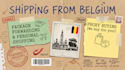 send whatever you want from belgium