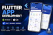 develop a flutter mobile app for android and ios