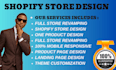 design modern shopify store