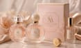 design a luxury perfume logo and premium fragrance label