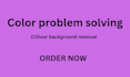 do problem solving colour dye removal
