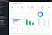 build a data analysis report and interactive dashboard