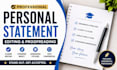 edit your personal statement, statement of purpose, and college application