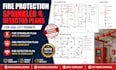 do fire sprinkler plan, fire protection, fire detector plan for USA city permits